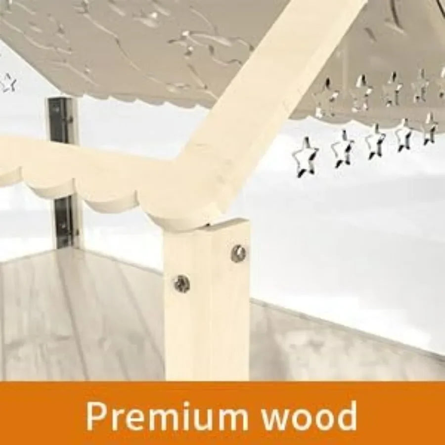 Hign-concerned Wooden And Acrylic Multilevel Hamster Cage Open Top