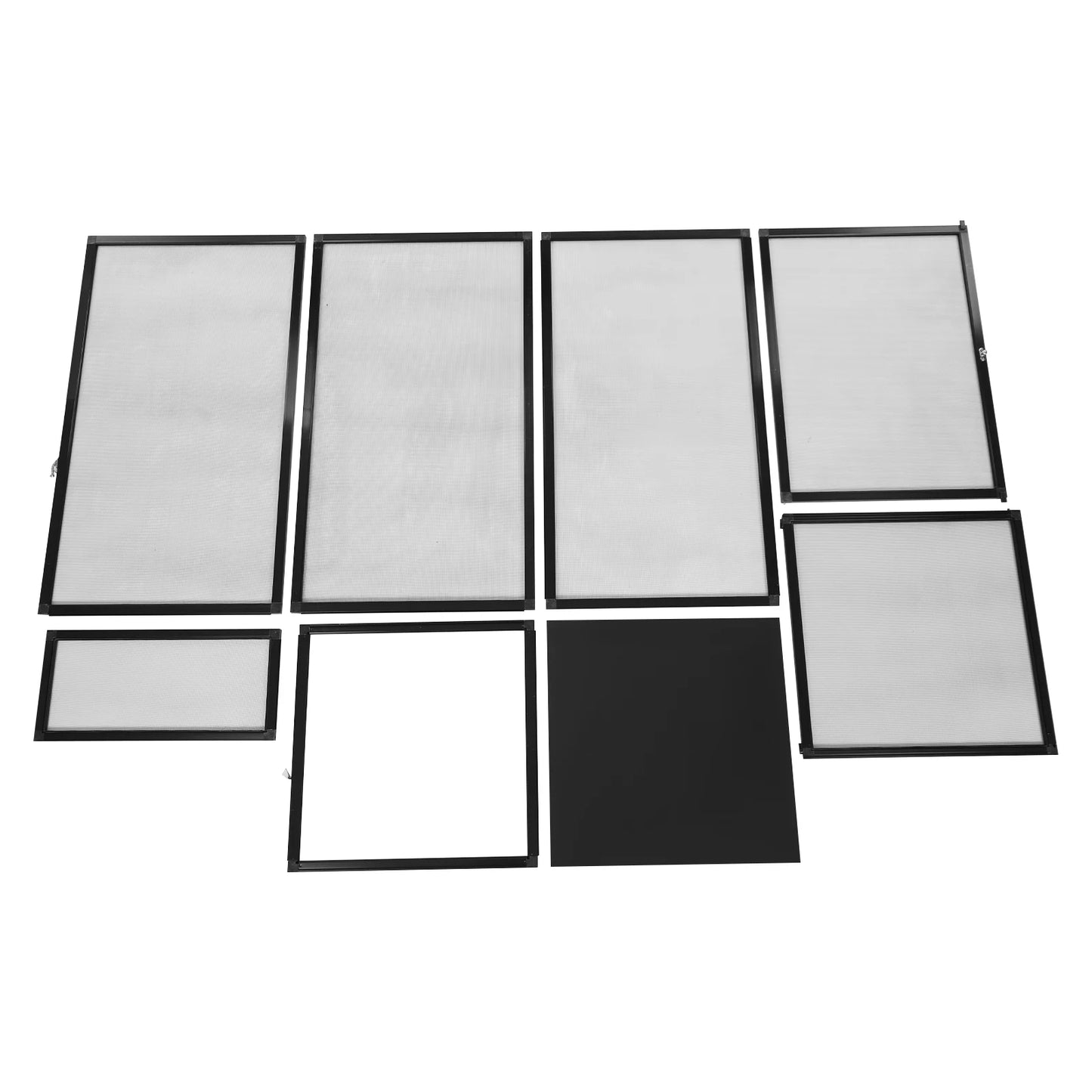 Bymaocar Reptile Terrarium With Aluminum Frame And Mesh Ventilation