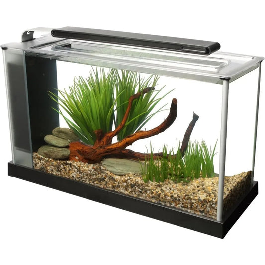 SPEC Aquarium Kit With LED Light And 3-Stage Filter