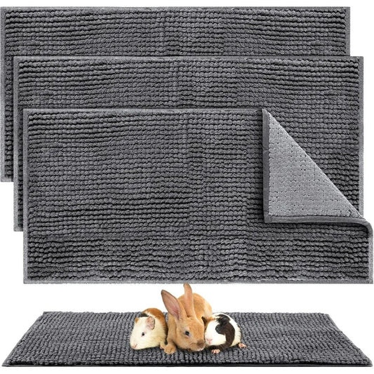 Hign-concerned 4 Pack Washable Fleece Cage Liners For Small Pets
