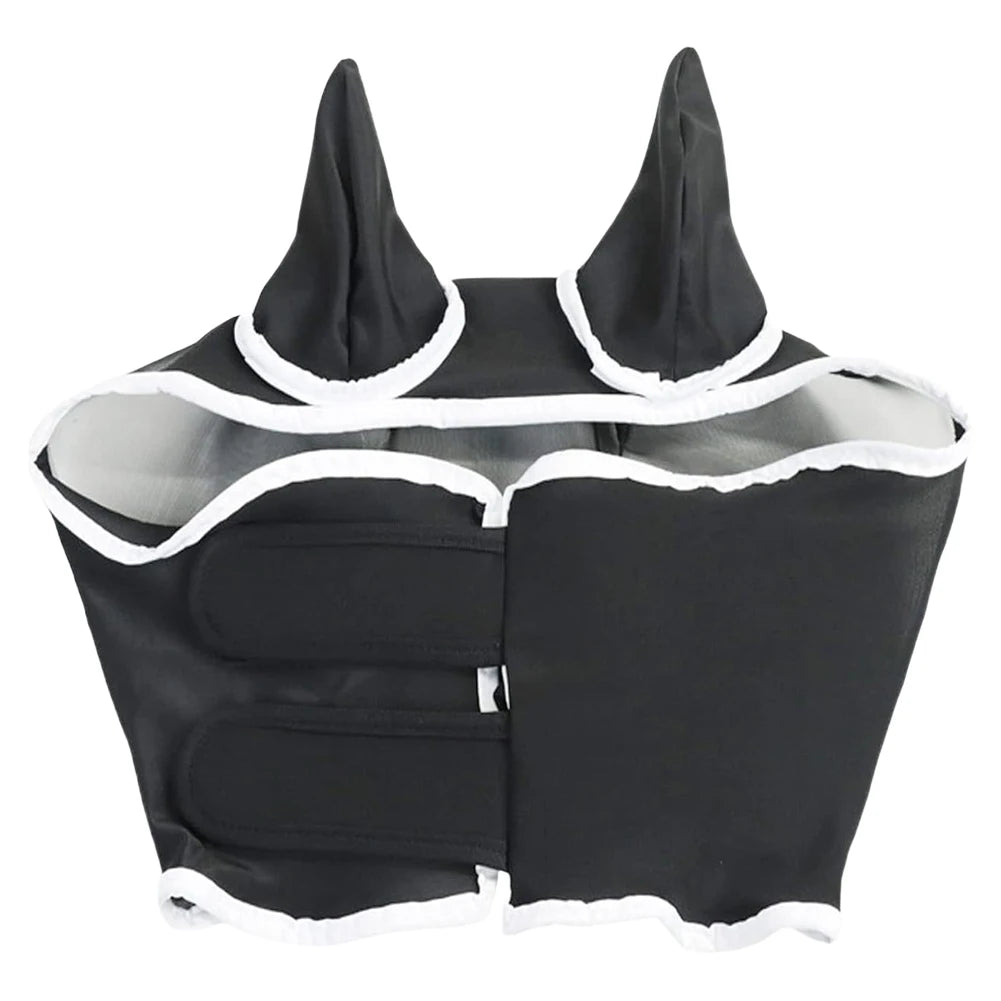 Shunmaii Breathable Horse Eye Shield Mesh Fly Mask for Horses