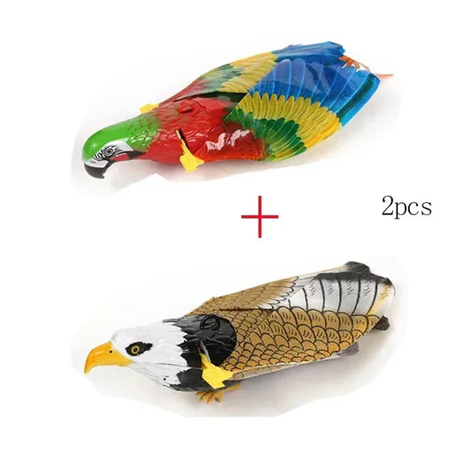 Simulation Bird Interactive Cat Toy Teaser Hanging Eagle