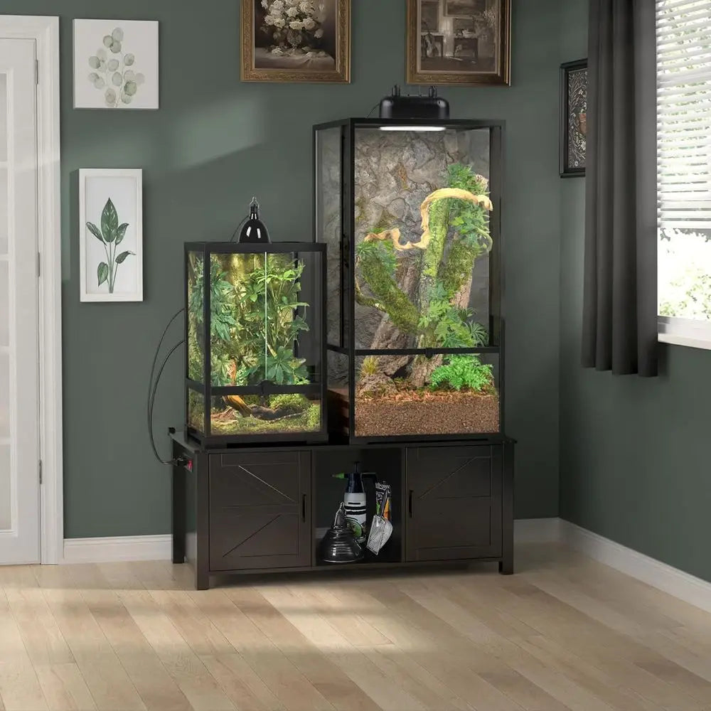 Reptile Tank Stand Furniture Style Cabinet For Terrariums