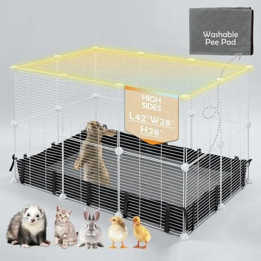 Hign-concerned Indoor Enclosure For Small Animals Playpen